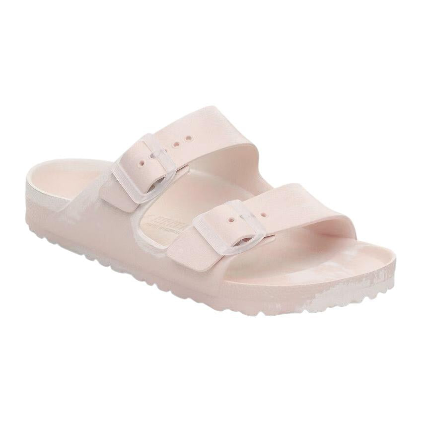 Birkenstock Arizona Eva sandalo plastico in rosa e bianco sfumato 