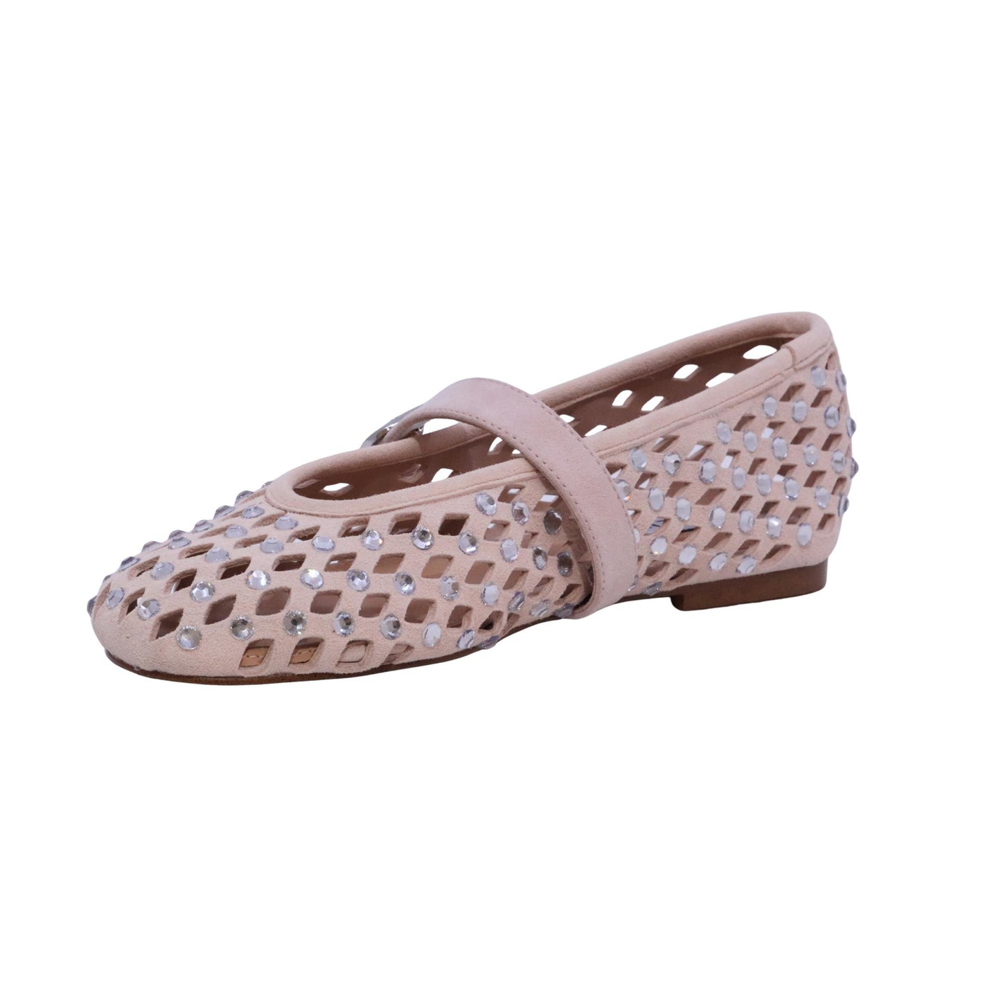 Steve Madden Rerun ballerina donna in suede blush 