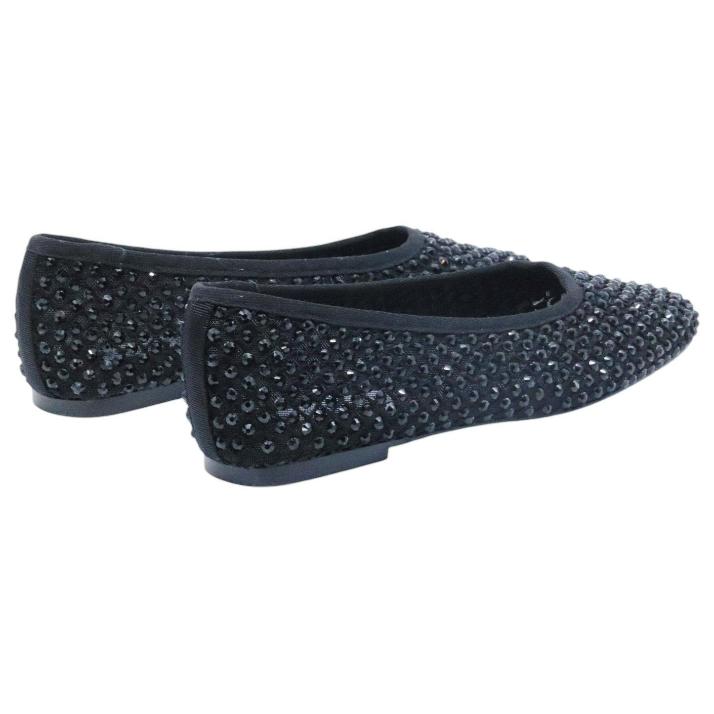 Ballerina Steve Madden Marli in tessuto a rete nero 