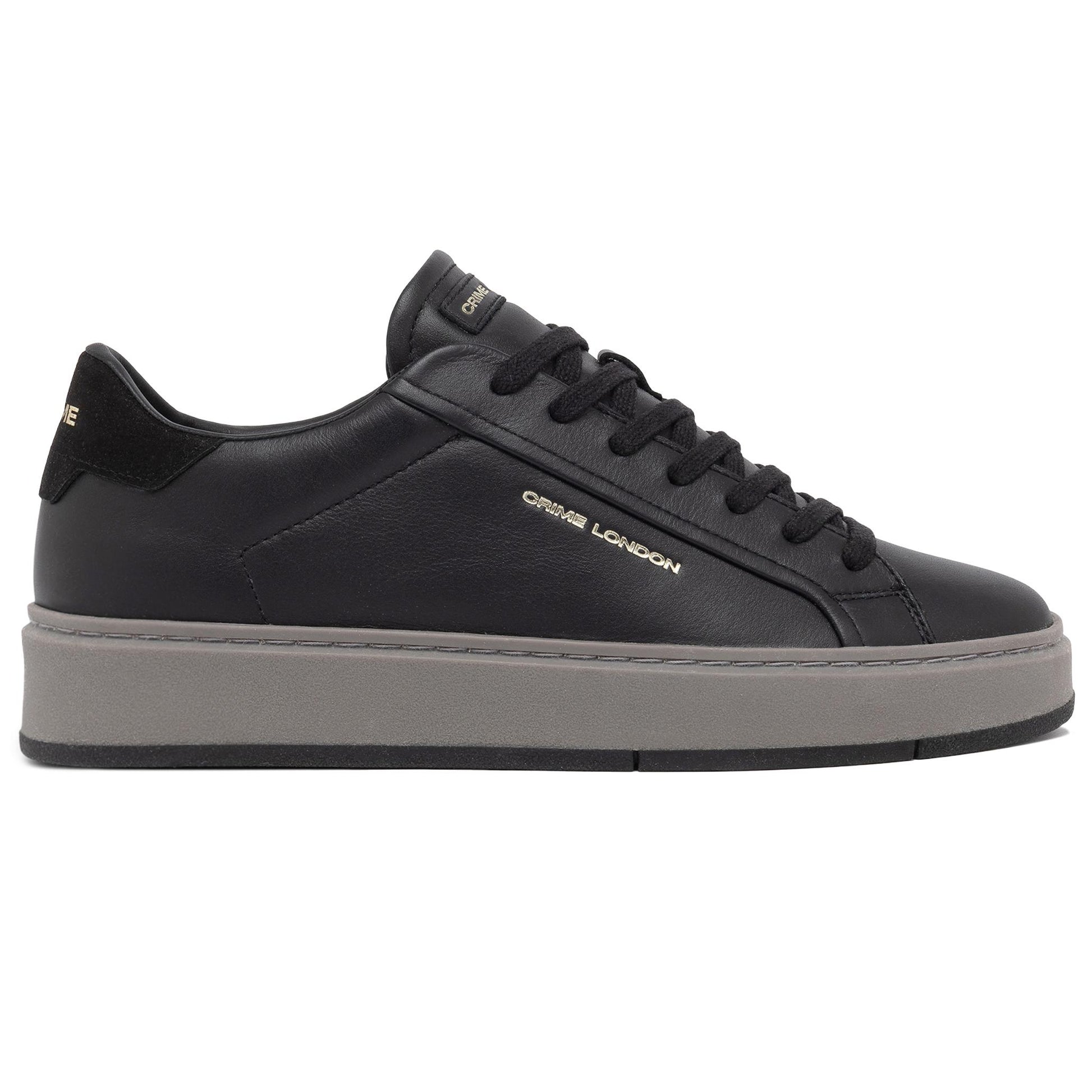 Crime London 15854 Destiny sneaker uomo in pelle nera 