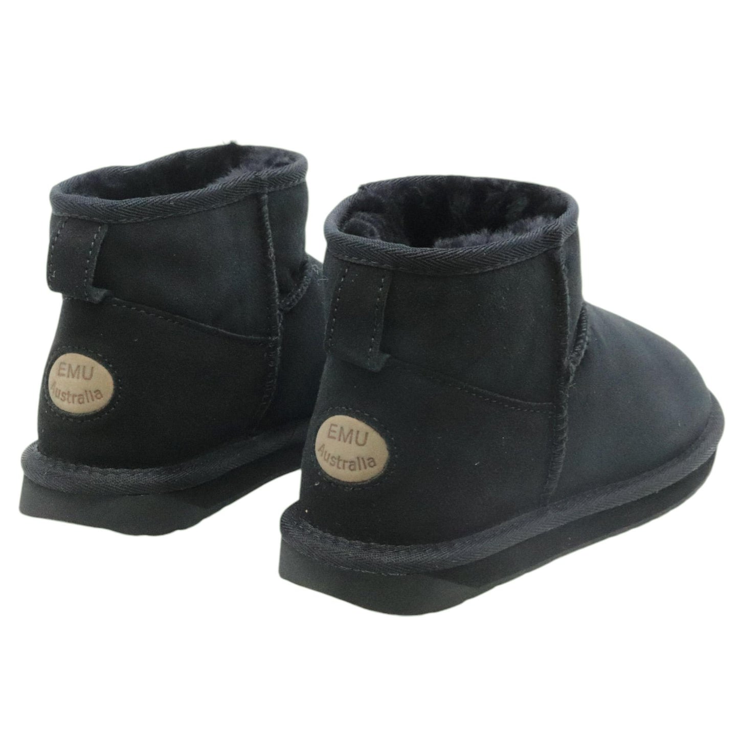 Emu Australia Stinger Micro stivaletti donna in montone nero 