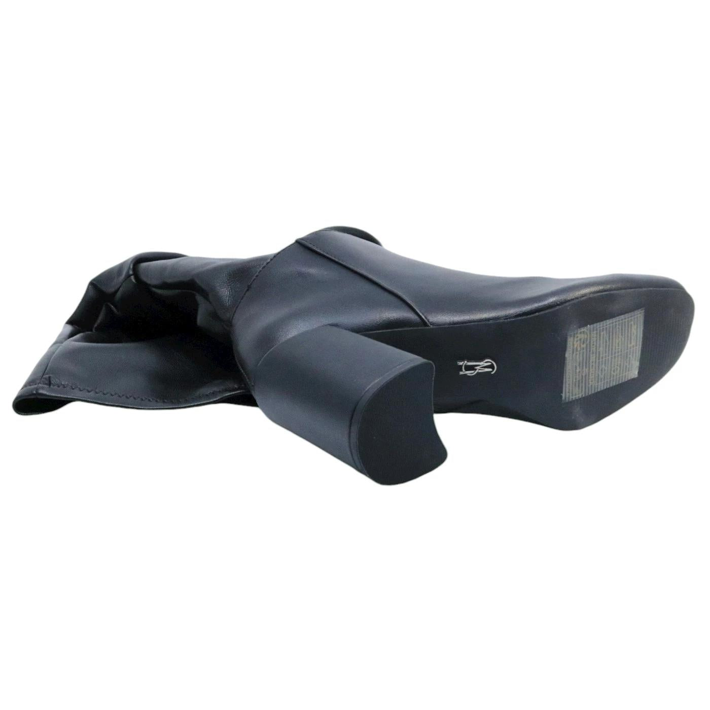Stivale Steve Madden Lexus Black in eco pelle nera 