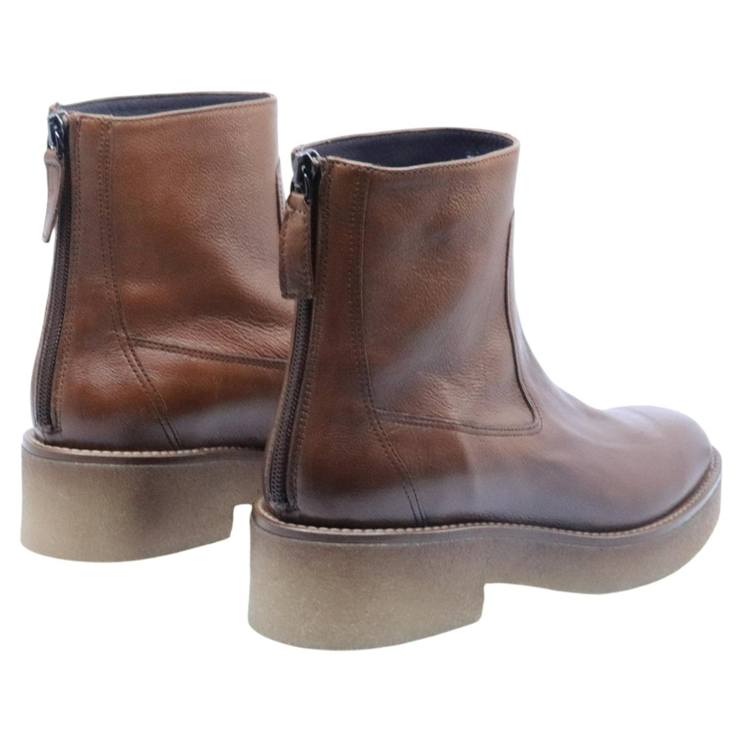 Stivaletto donna Triver Flight 775 02 in pelle marrone 