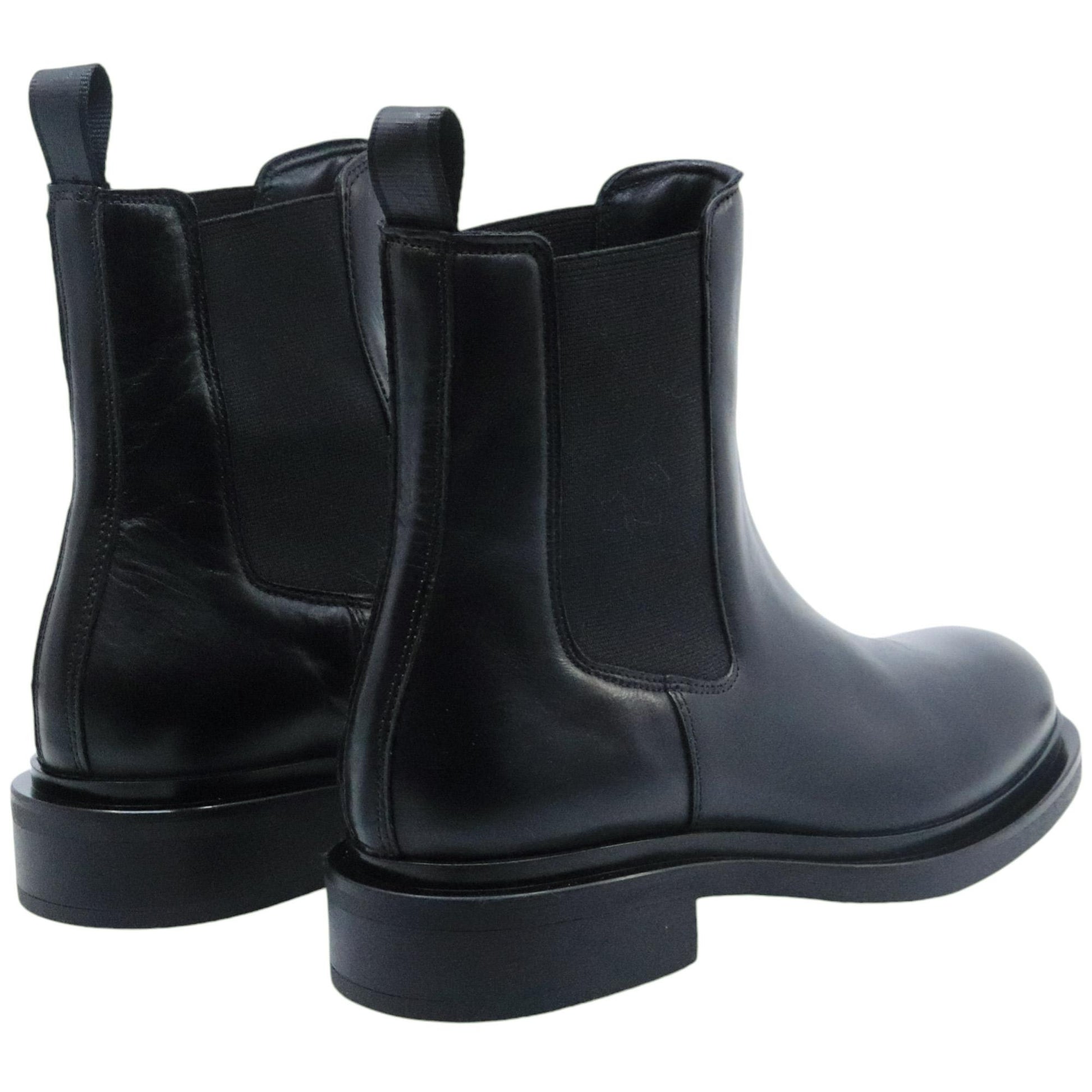 Chelsea Mjus L58201 da donna in pelle nero 