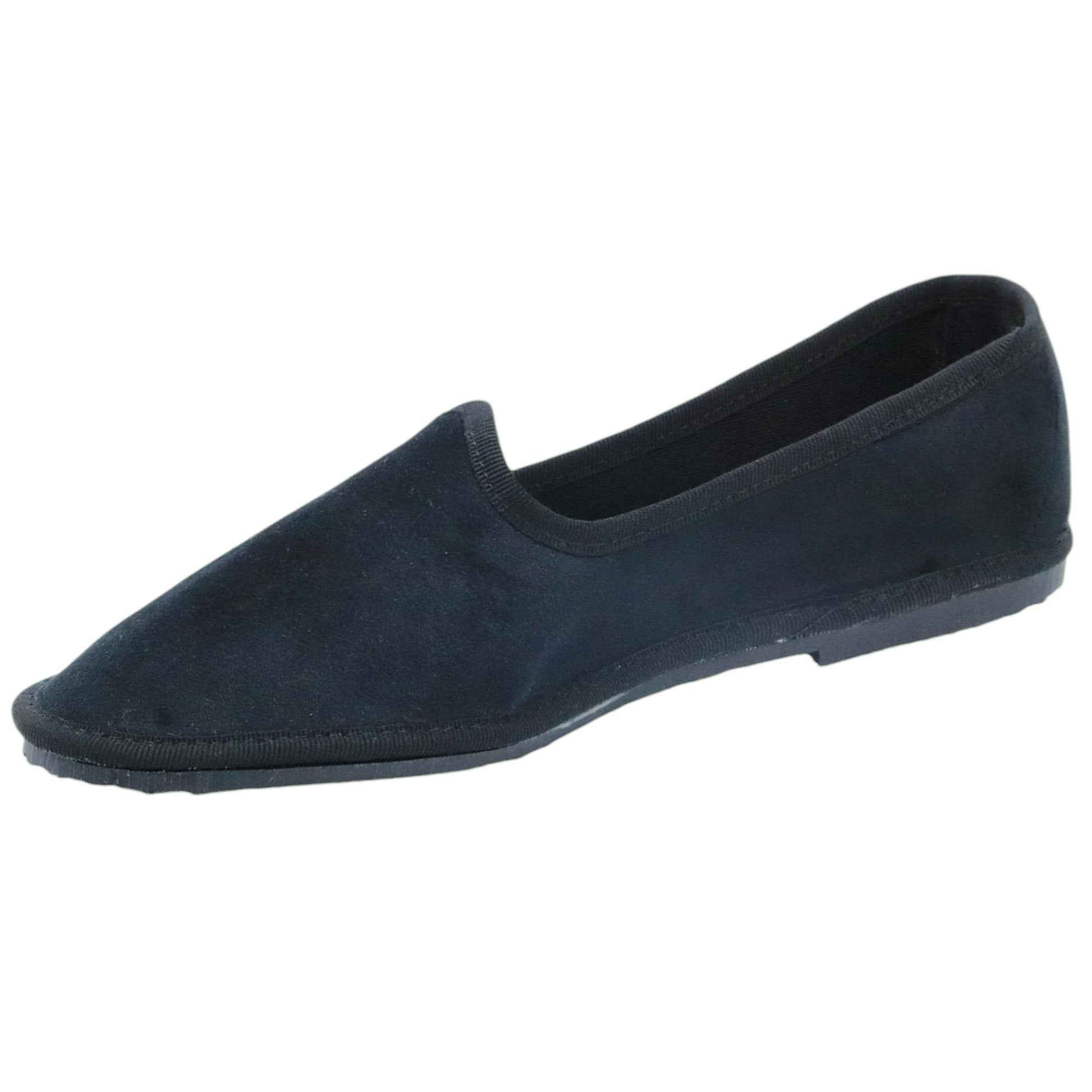 Scarpa Friulana donna Jaffè 125 in velluto nero 