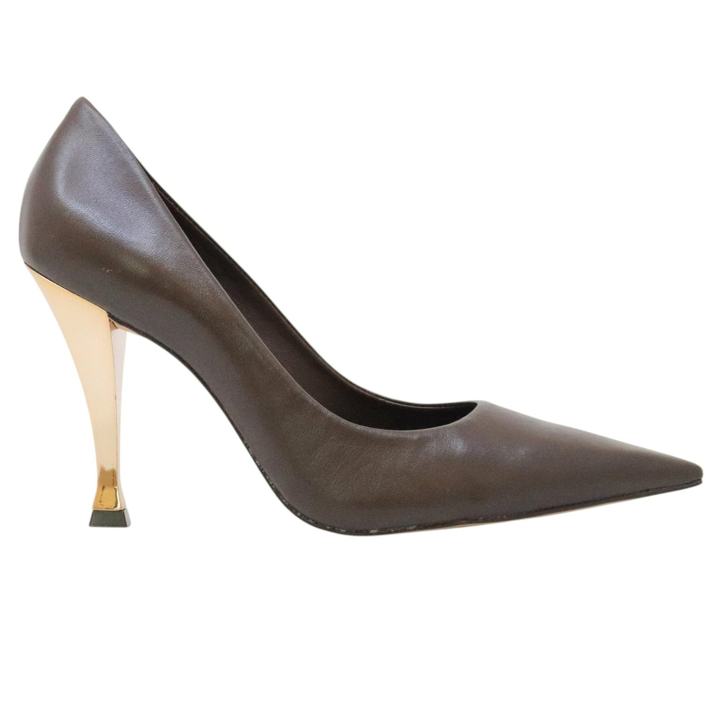 Carrano 873002 décolleté donna in pelle marrone 