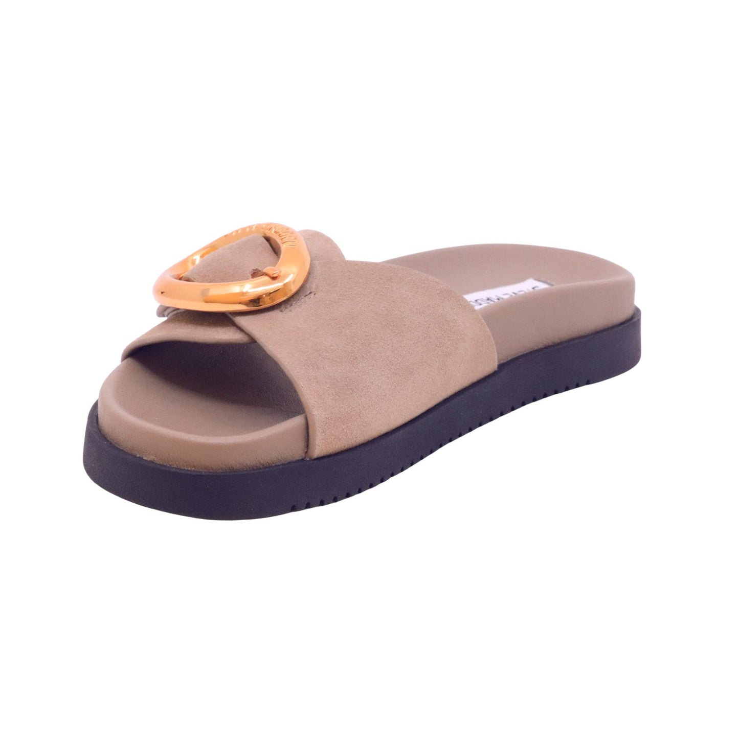 Steve Madden Mistify sandalo donna in camoscio taupe 