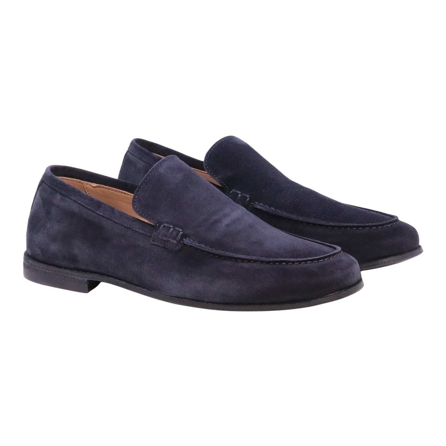 Ducanero 2969 Sensory mocassino uomo in camoscio blu sirena 