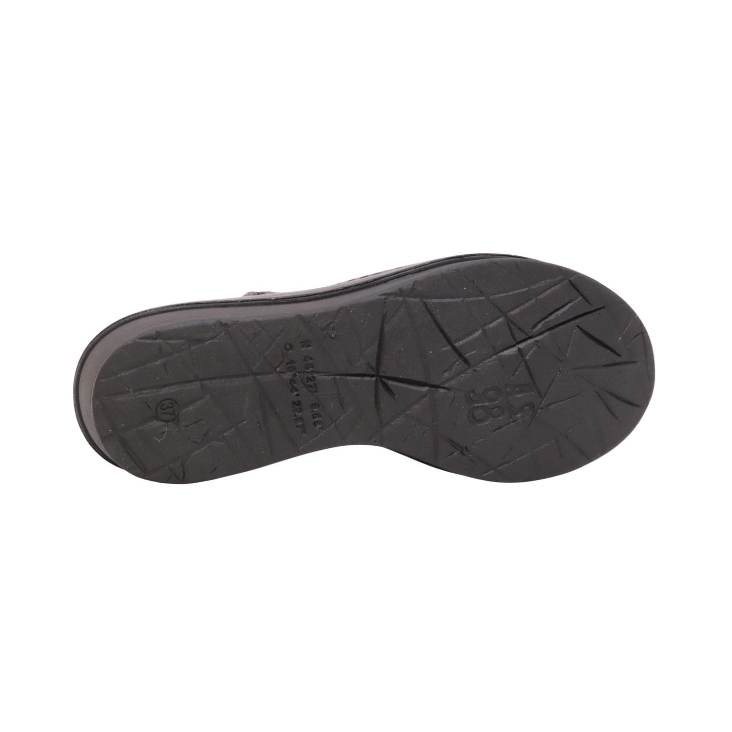 A.S.98 Sama C02011 sandalo donna in pelle nera traforata con zeppa<BR/> 