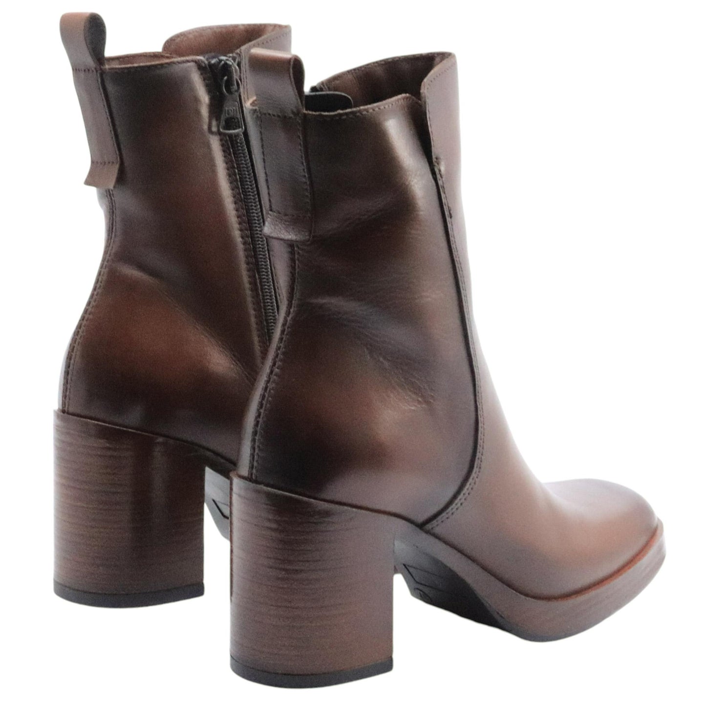 Stivaletto donna Mjus Maddalena P96212 in pelle marrone 