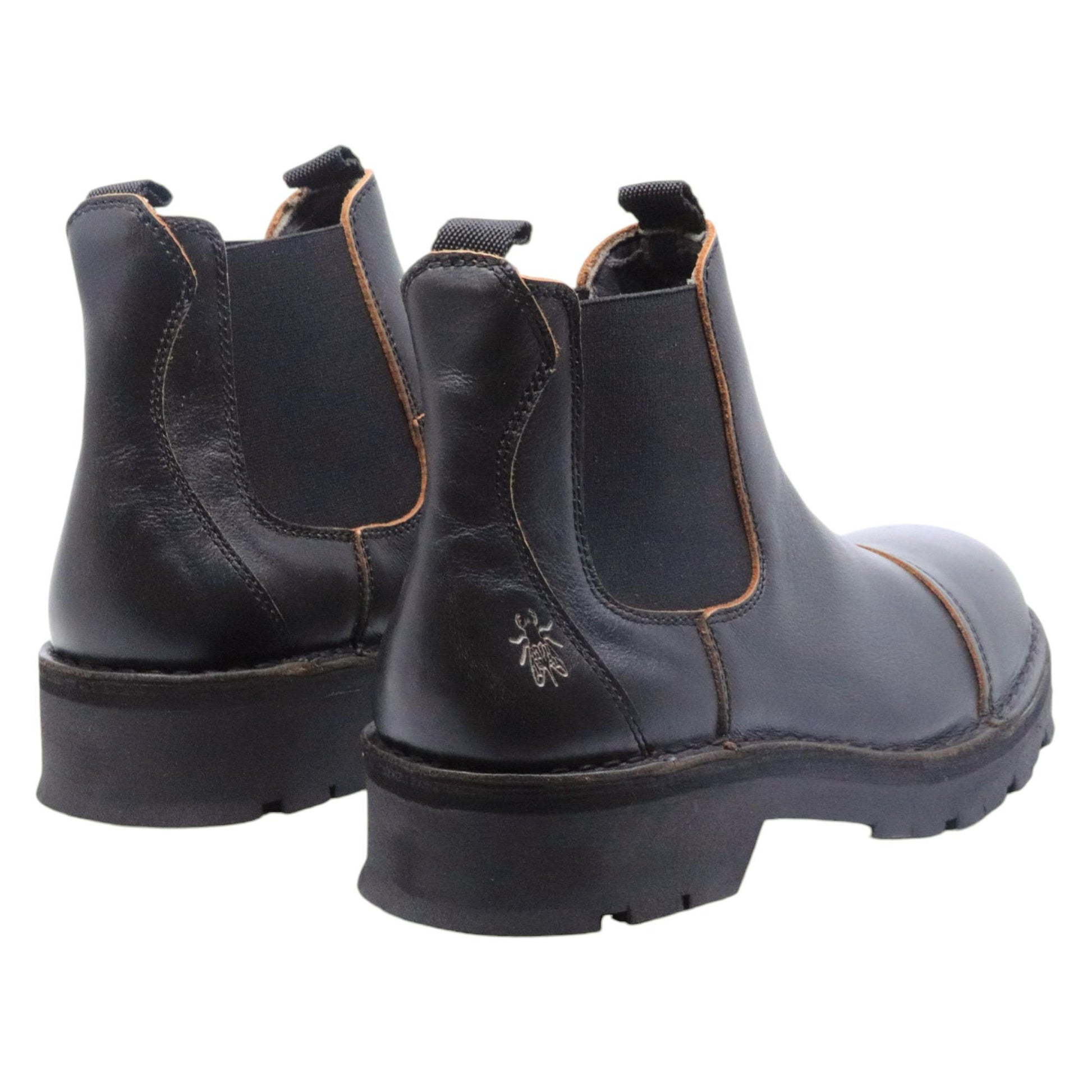 Stivaletto Chelsea uomo Fly London KLIN135FLY in pelle nera 