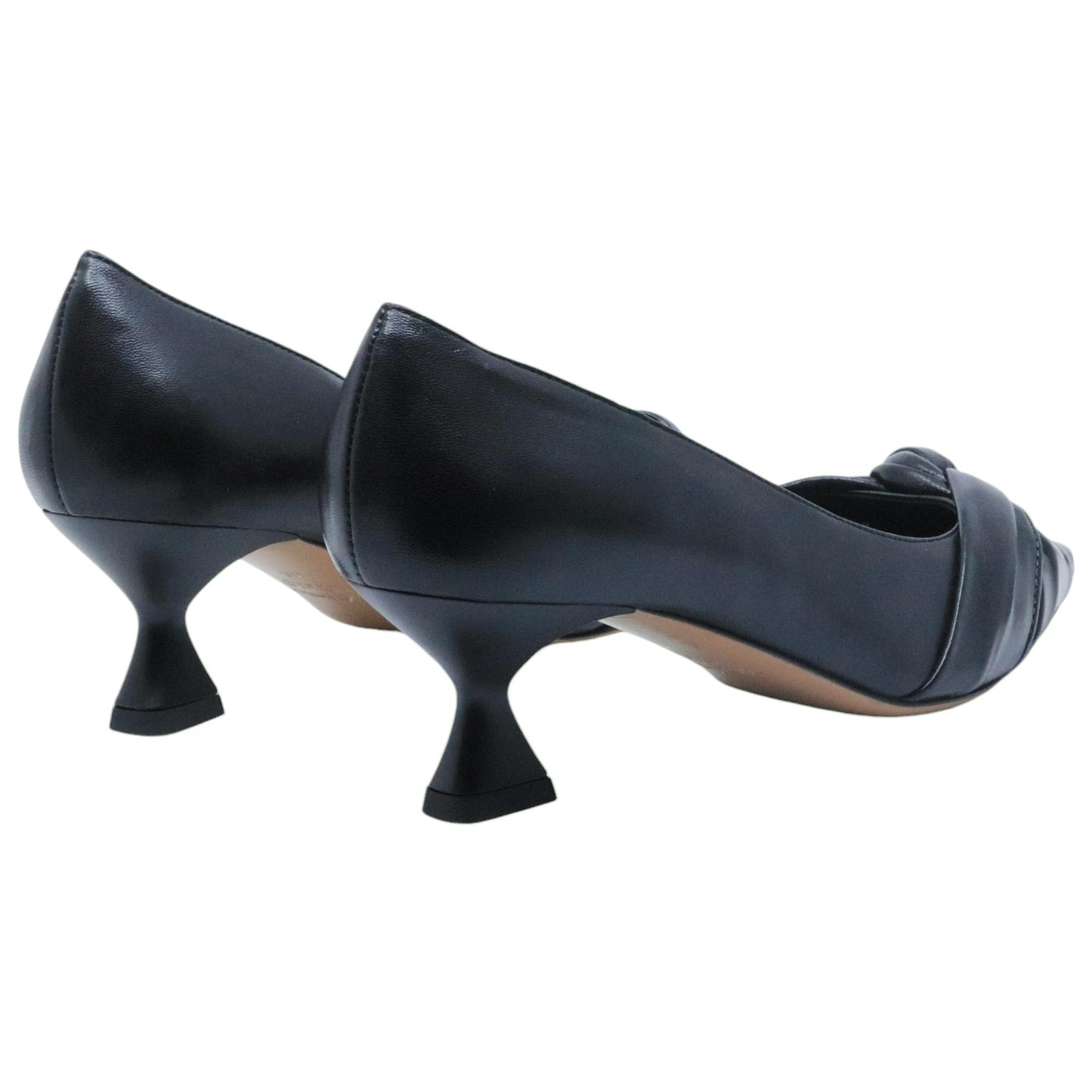 Décolleté donna The Seller SS109 in pelle nera 