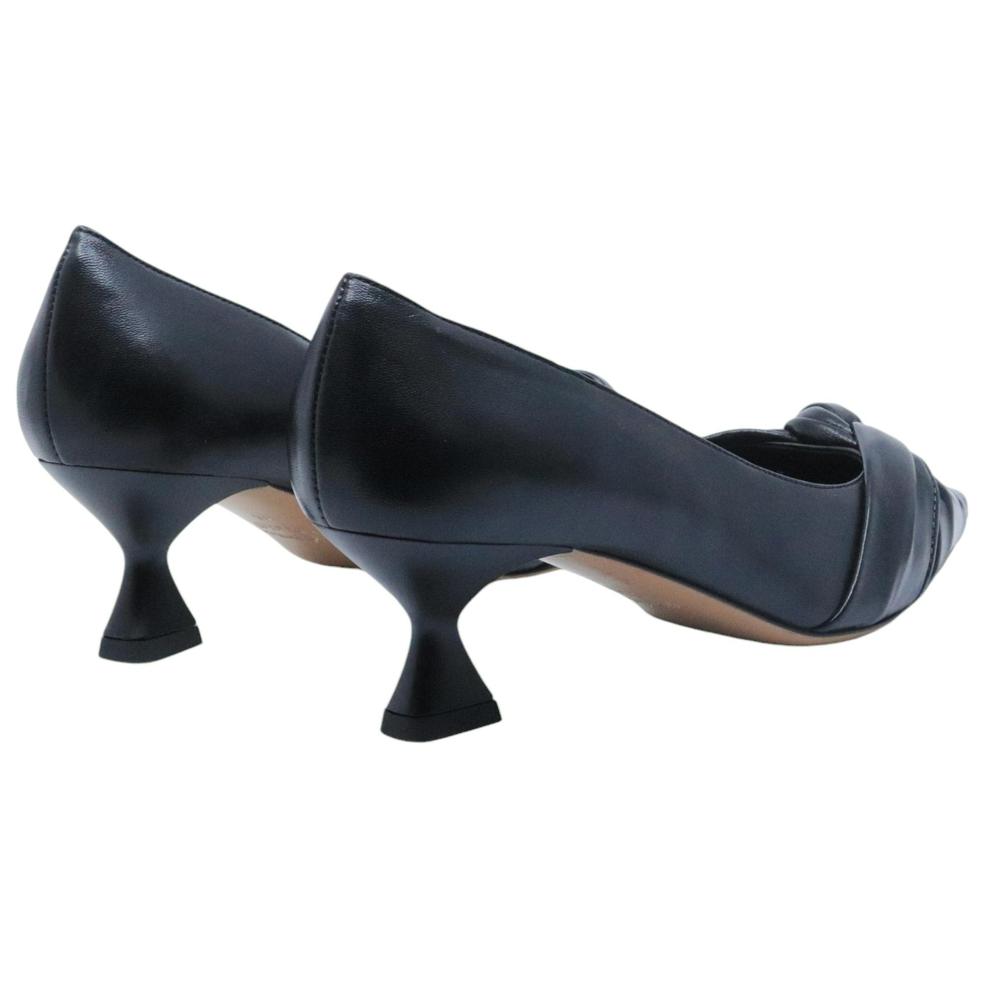 Décolleté donna The Seller SS109 in pelle nera 