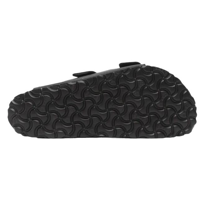 Birkenstock Arizona Birko-Flor sandalo doppia fibbia nero calzata Regular 