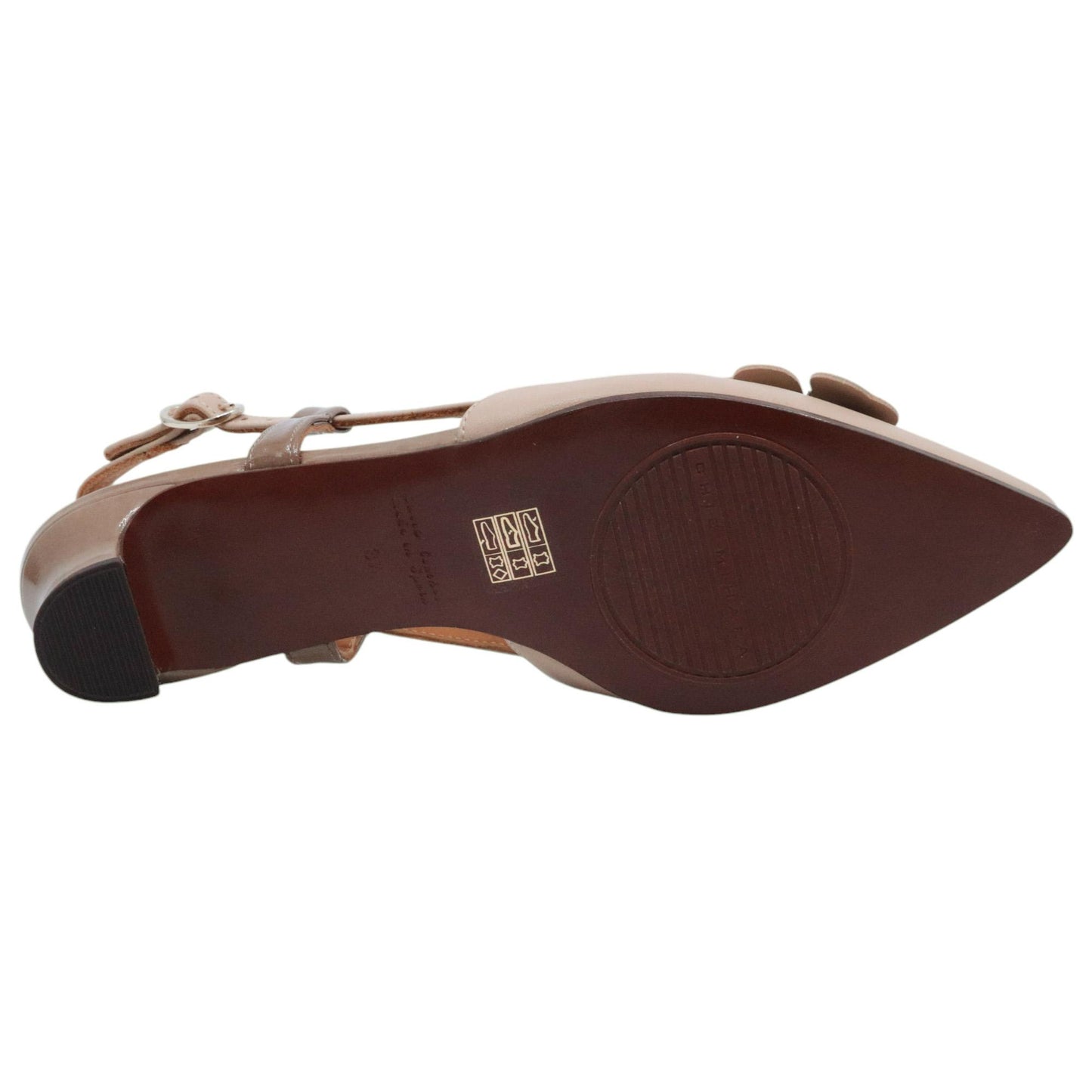 Chie Mihara Hazel slingback donna in pelle tan 