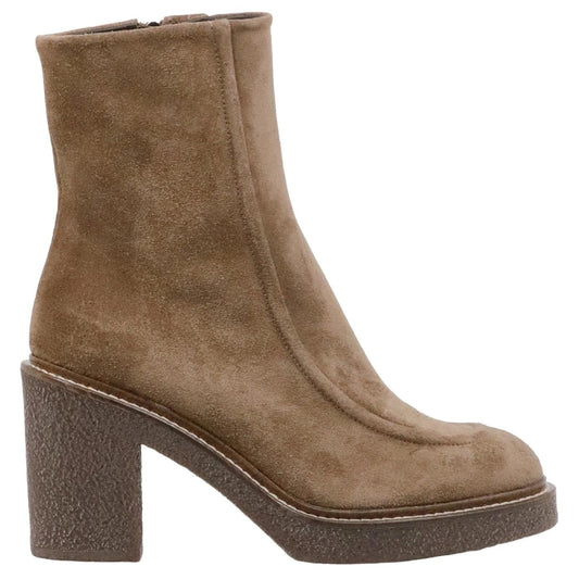 Stivaletto da donna Triver Flight in pelle scamosciata di colore marrone 