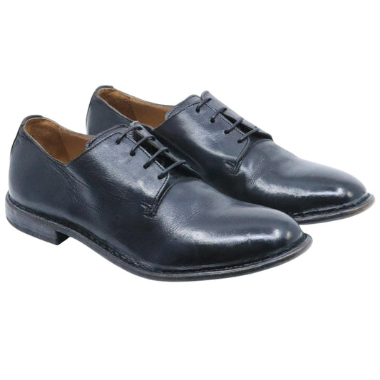 Scarpa derby uomo Moma 14501A in pelle nera 