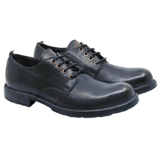 Scarpa uomo Moma 54405 in pelle nera 