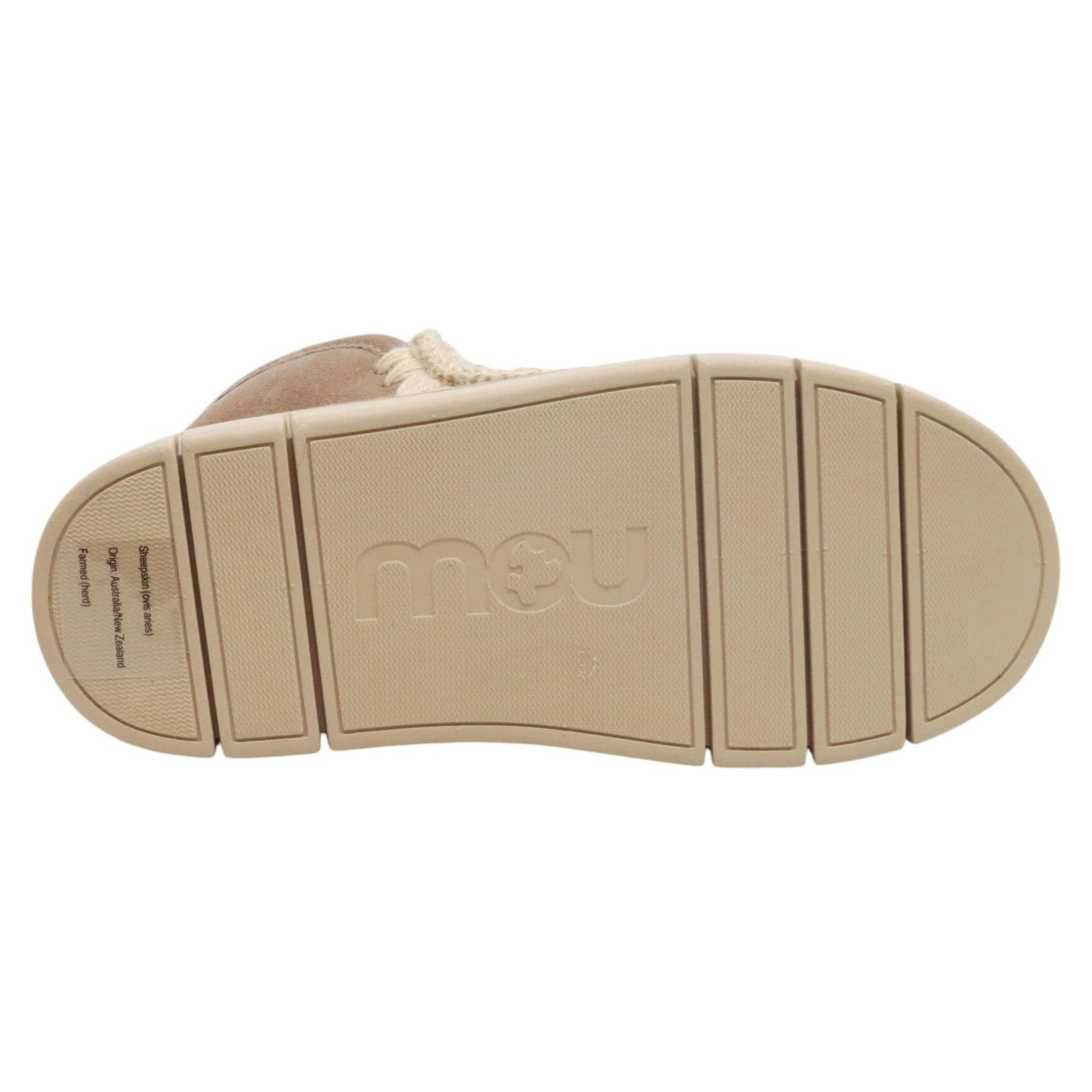 Stivaletto MOU Eskimo 18 Bounce in montone rosato 