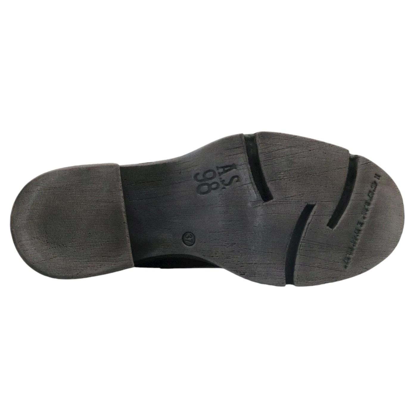 Stivaletto donna AS98 A89219 in pelle nera 