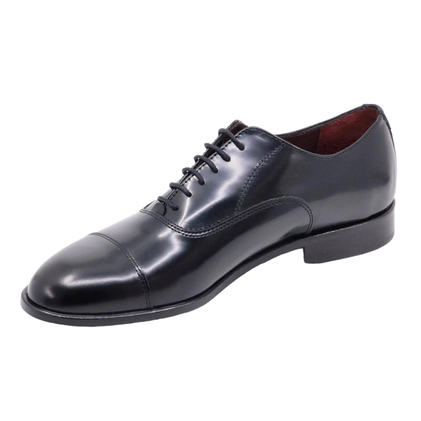 Scarpa Oxford Antica Cuoieria da uomo in pelle nera 