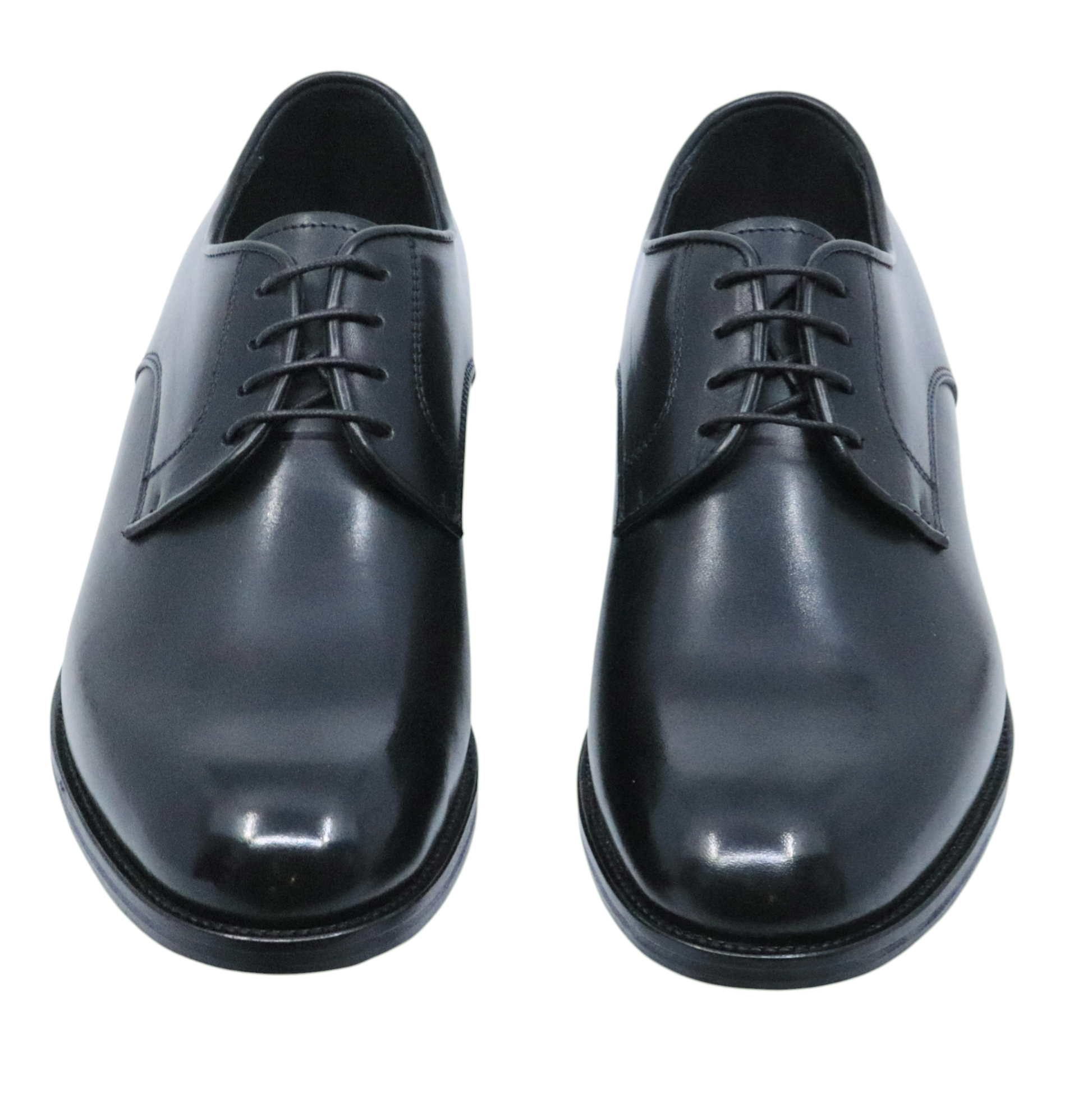 Scarpa Derby uomo in pelle nera 901CRUSTNERO CRISPINIANO