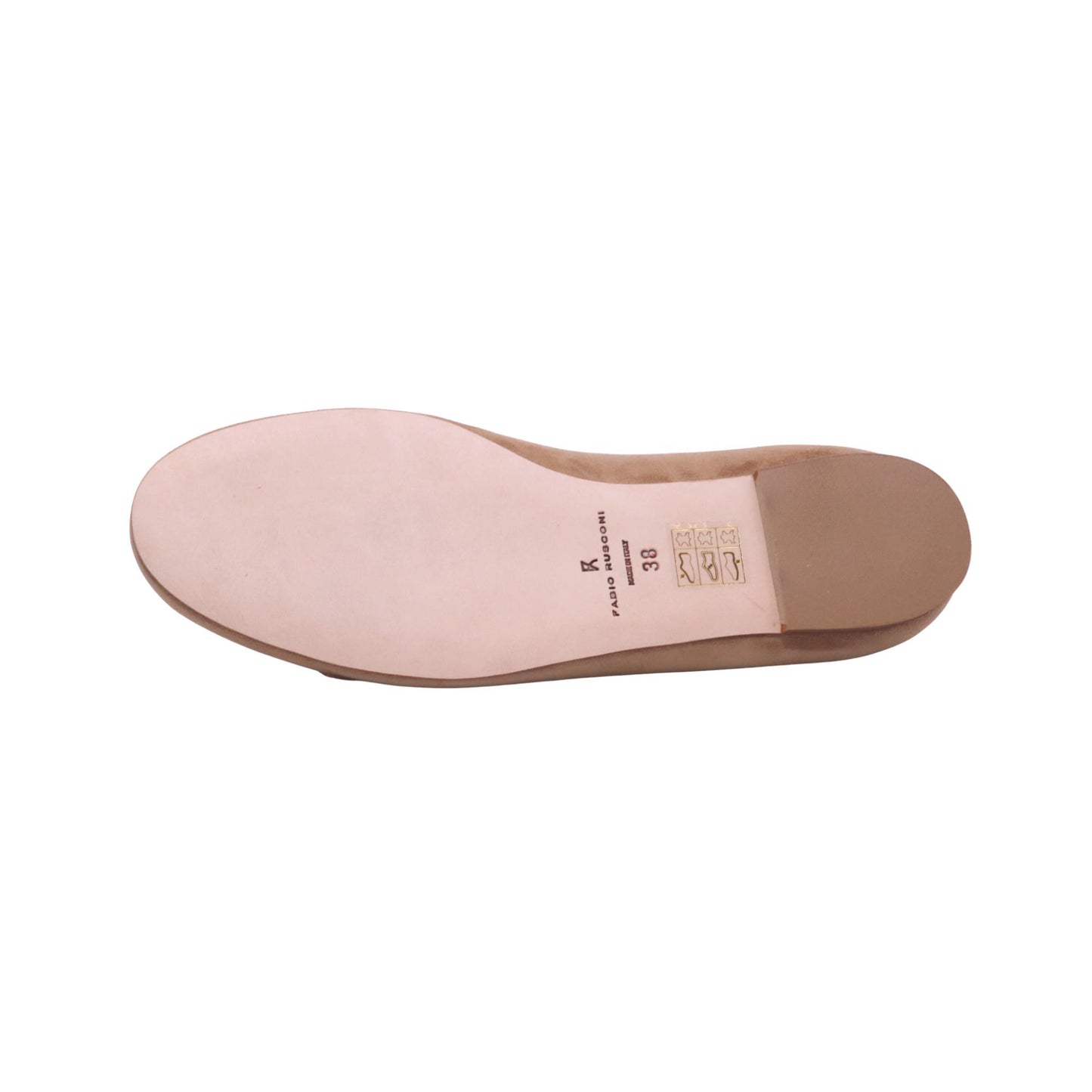 Fabio Rusconi S6779 Amalfi mocassino donna in camoscio cuoio con suola in cuoio<BR/> <BR/> 