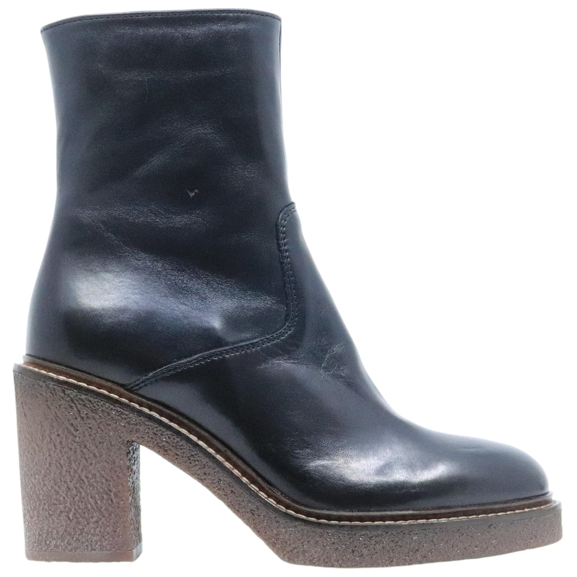 Triver Flight 527 stivaletto donna in pelle nera<BR/> 