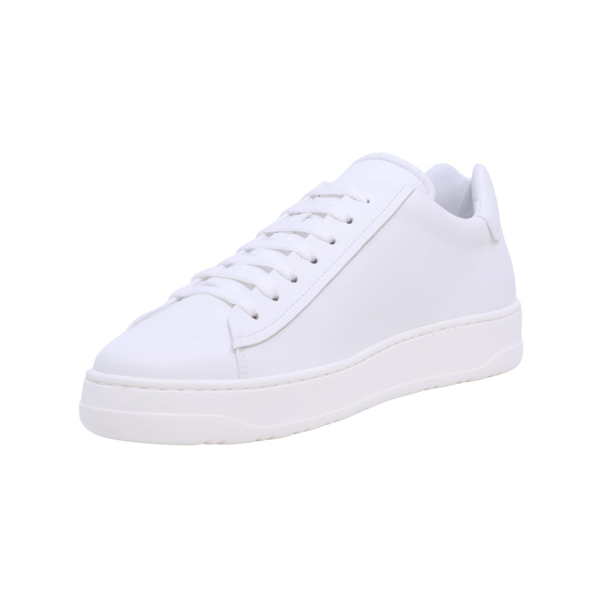 Voile Blanche Layton Clean sneaker uomo in pelle bianca 