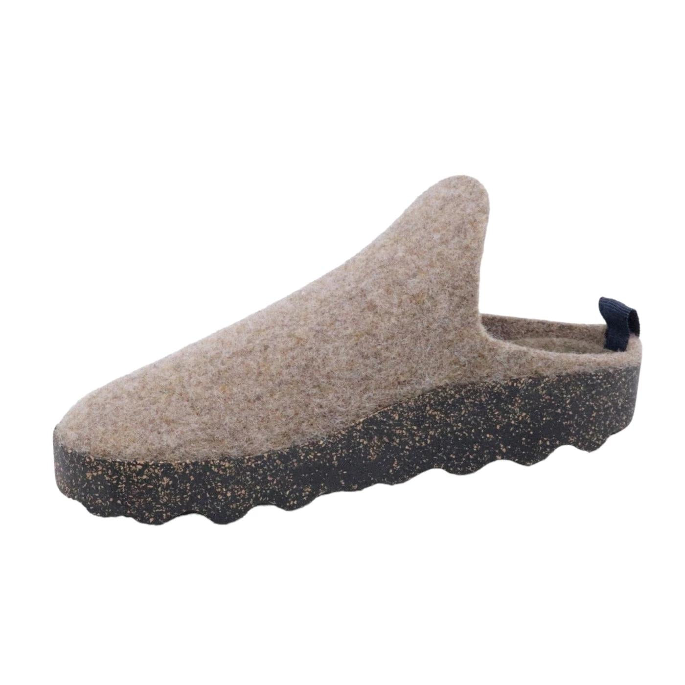 Ciabatta uomo Asportuguesas Come in lana naturale 