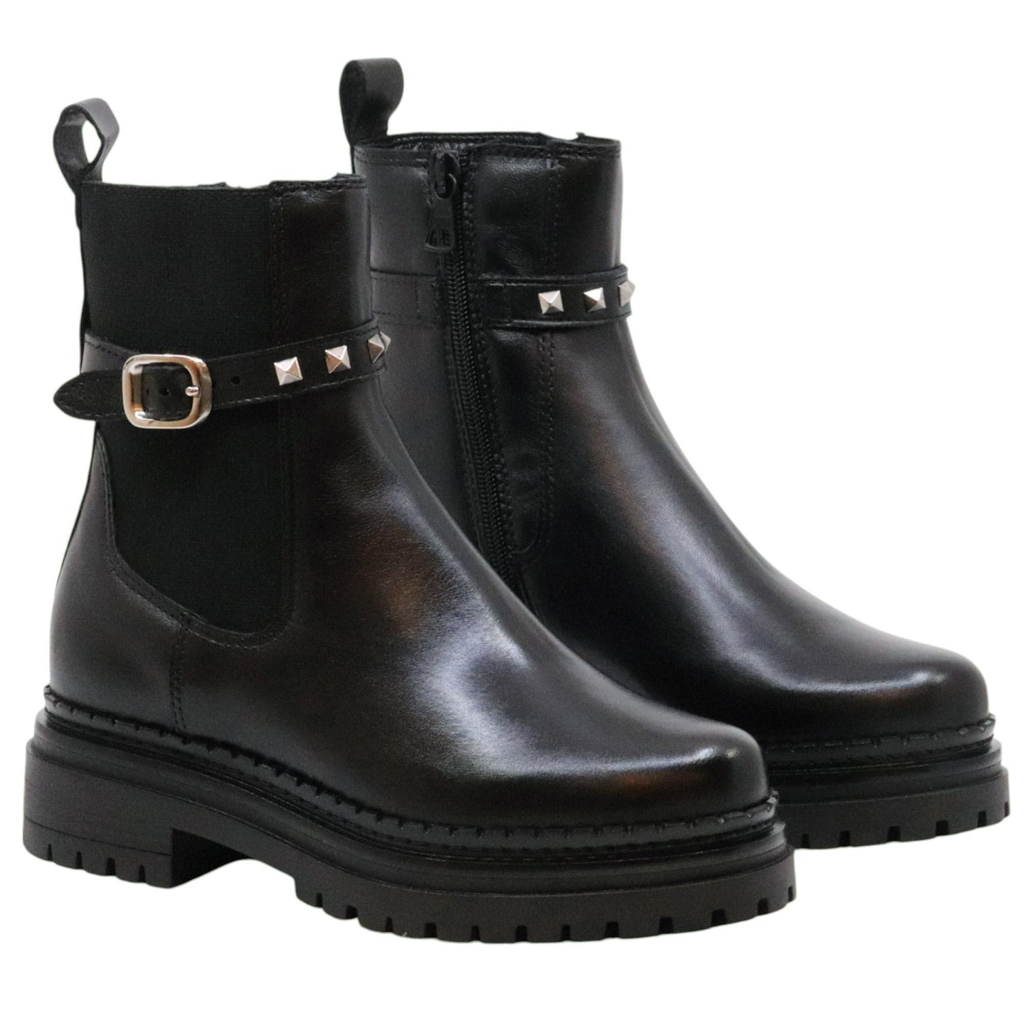 MJUS Deirde L97201 stivaletto donna in pelle nera. 