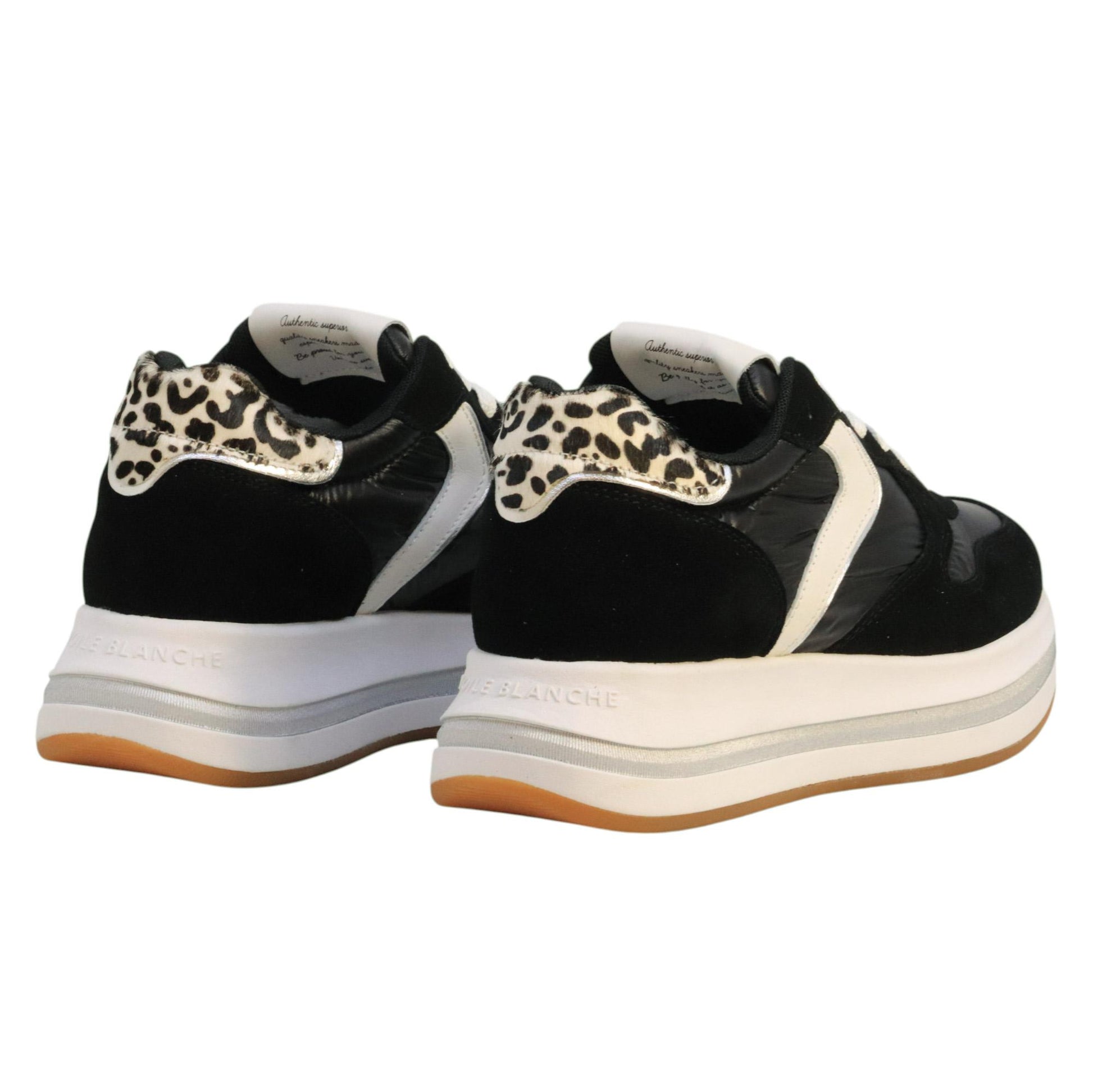 Voile Blanche Merry Sneaker donna in camoscio nero 