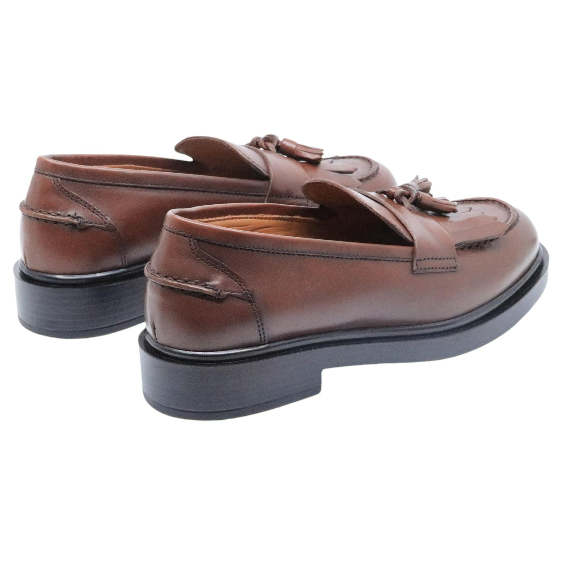 Mocassino donna Triver Flight 709-24 in pelle marrone caratterizzato da un mappetto 