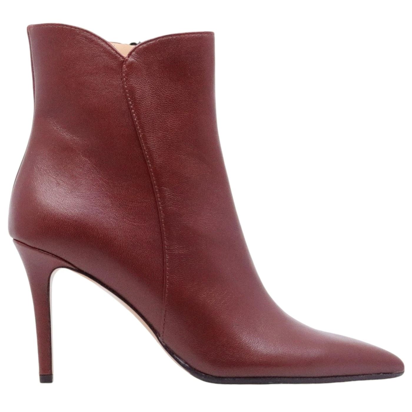 Tronchetto Fabio Rusconi Nick donna in pelle bordeaux 