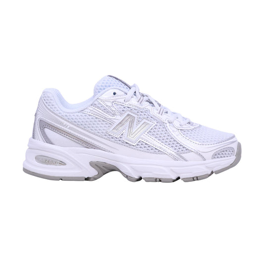 New Balance 740 White sneaker in tessuto bianco 