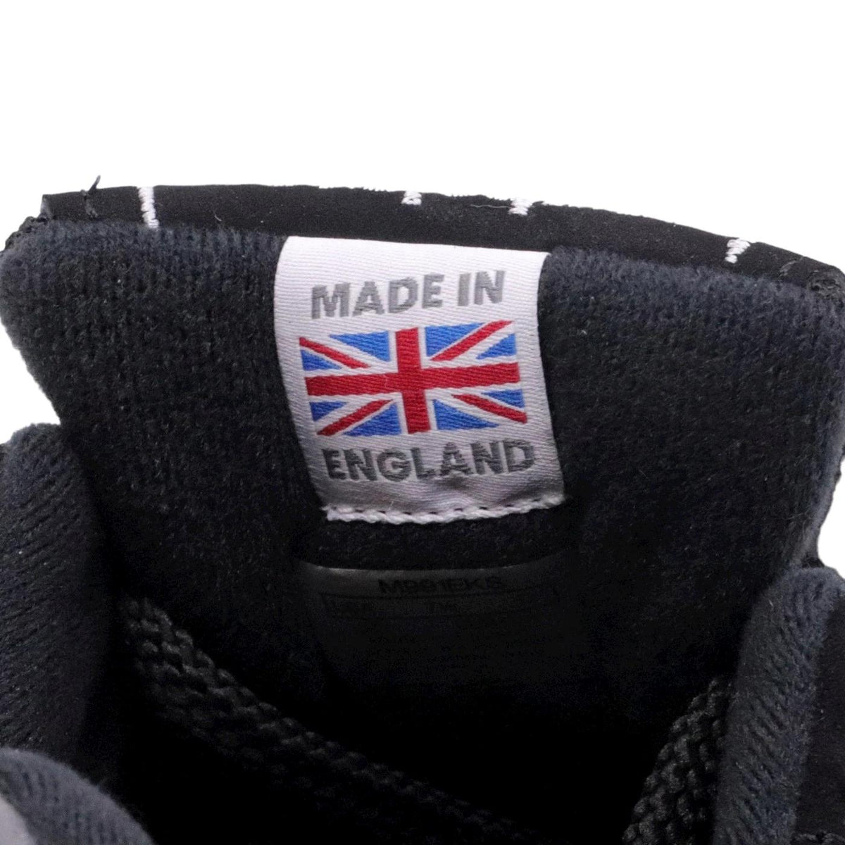 New Balance 991 sneaker unisex in tessuto e camoscio nero 