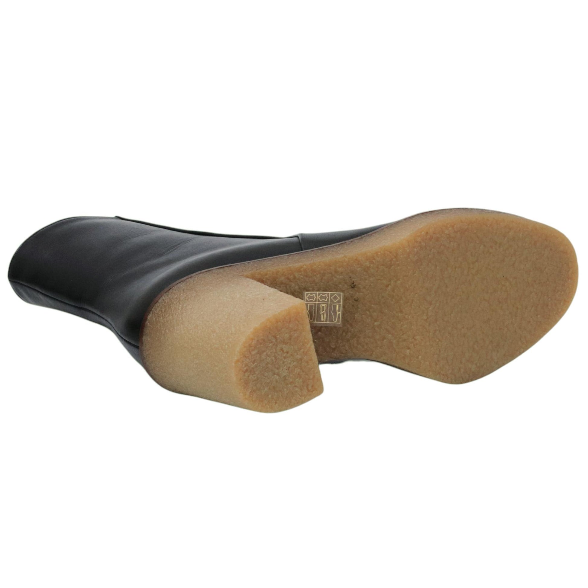 Triver Flight 527 stivaletto donna in pelle nera 