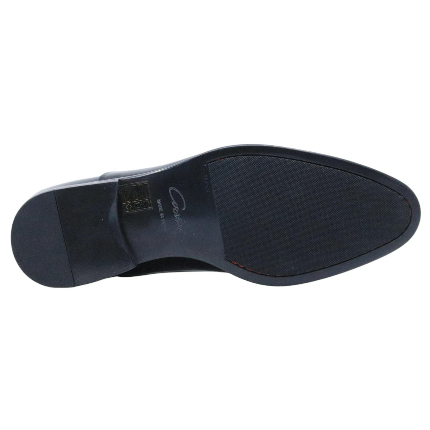 Scarpa Oxford uomo Corvari in pelle spazzolata nera 