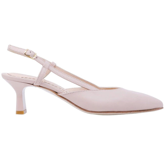 Slingback donna Le Briella Z897 in pelle nude 