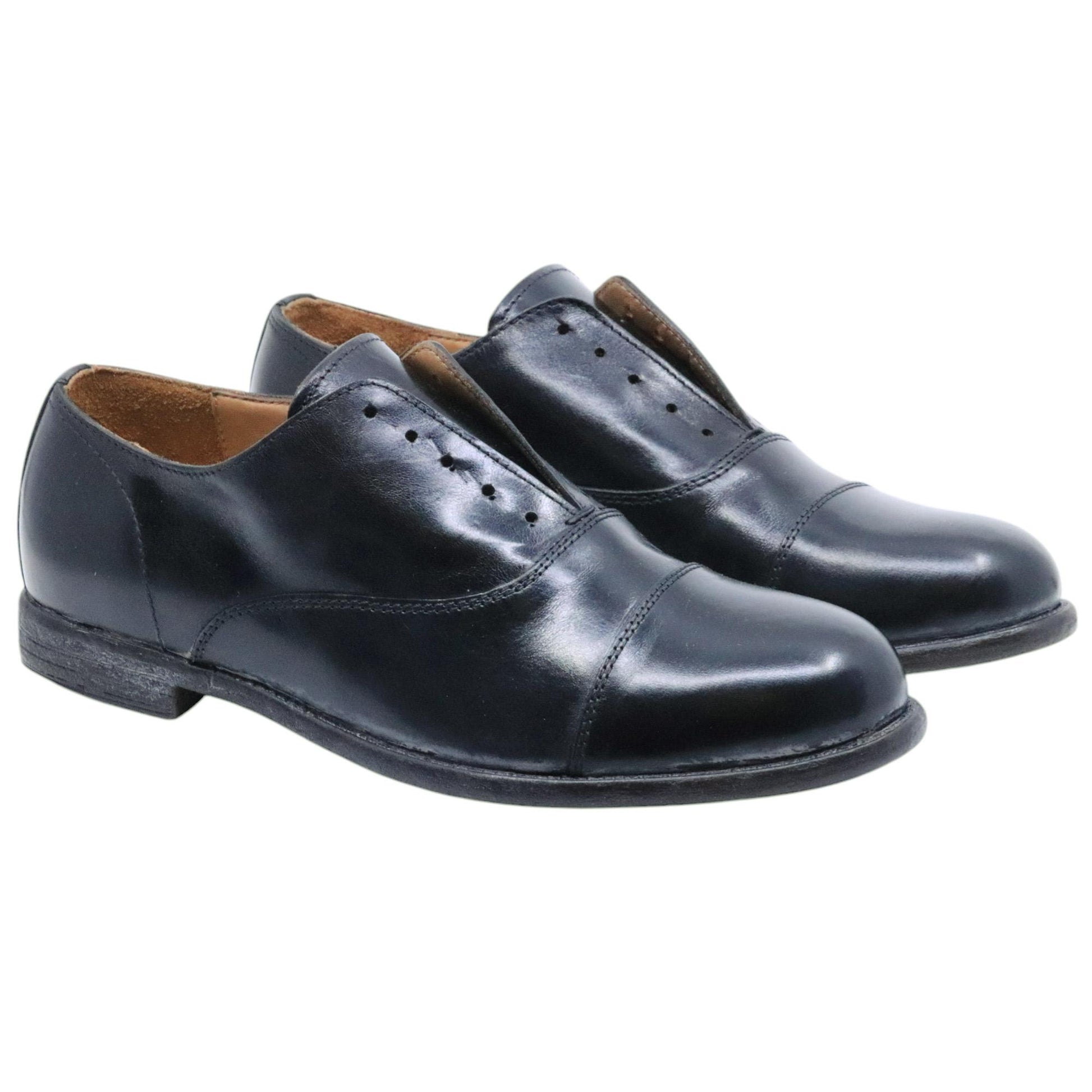 Scarpa uomo Moma 16403A in pelle nera 