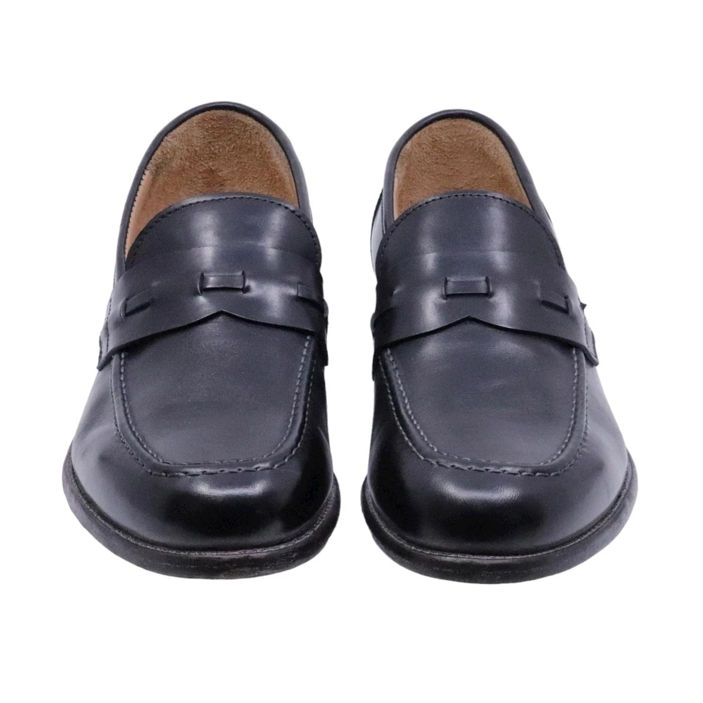 Mocassino uomo Moma 16402E in pelle nera 