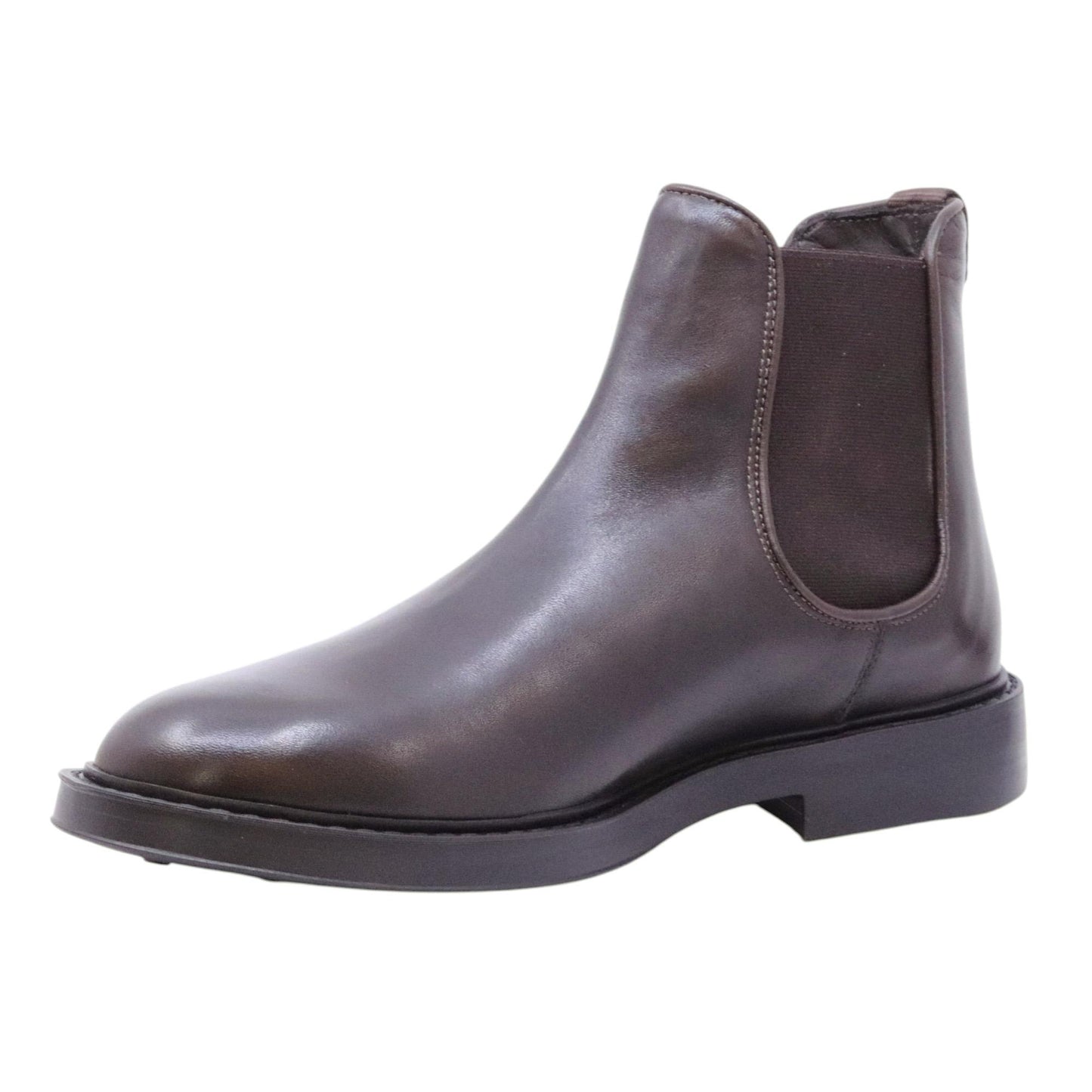 Antica Cuoieria 23048 Chelsea Boot uomo in pelle marrone 23048PARMATMORO ANTICA CUOIERIA