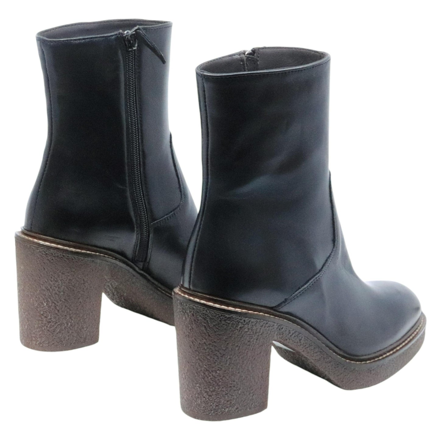 Triver Flight 527 stivaletto donna in pelle nera<BR/> 