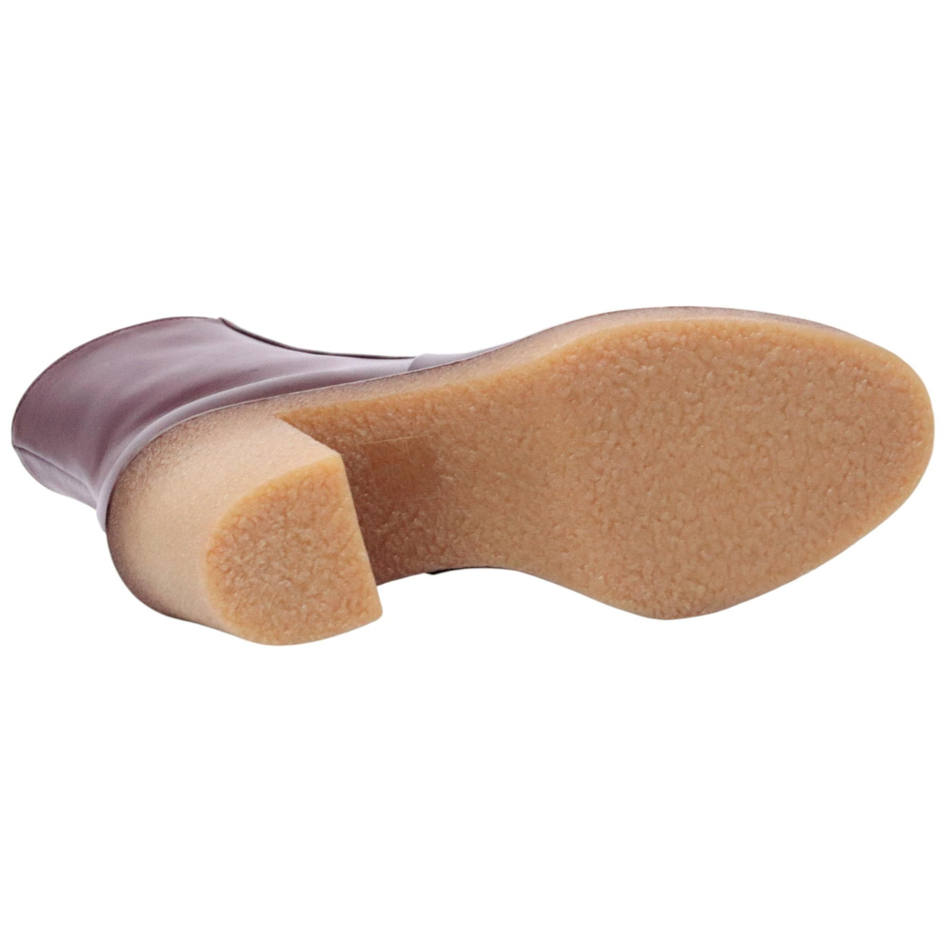 Triver Flight 527 stivaletto donna in pelle rosso rubino 