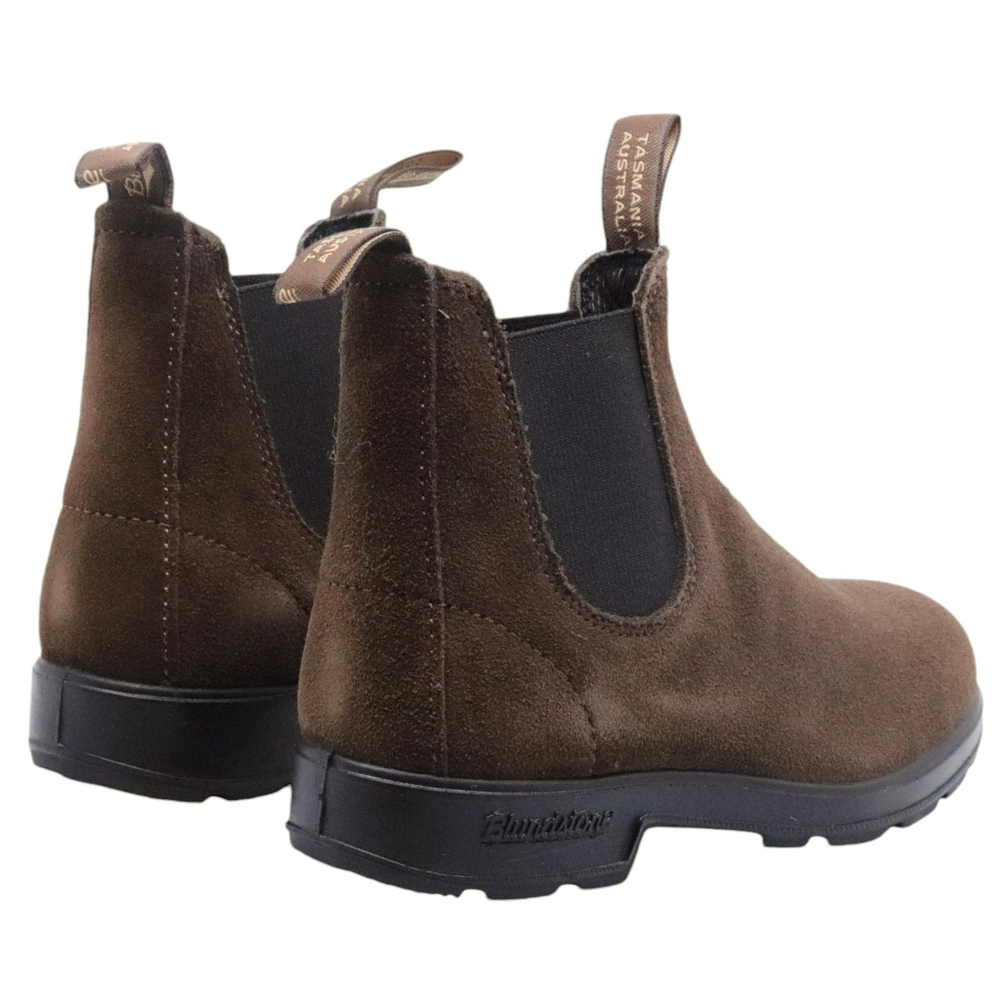 Blundstone 2410 chelsea boot in camoscio cerato marrone 