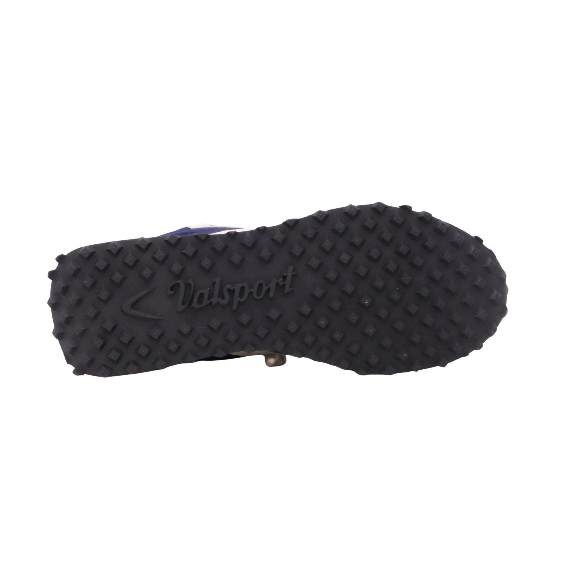 Valsport Start Heritage Deep Fluo sneaker uomo in nylon blu e camoscio 