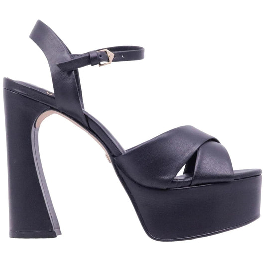 Sandalo donna Carrano 652003 in pelle nera 