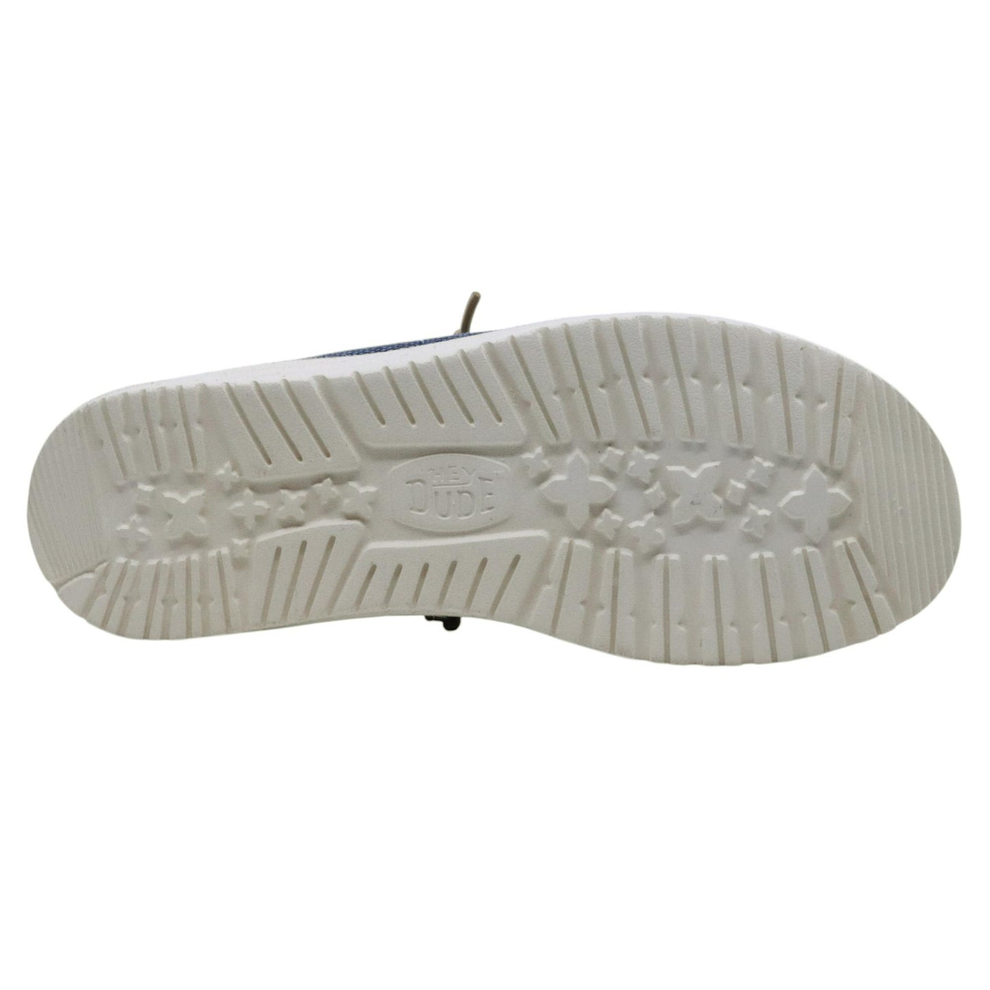 Hey Dude Wally Coastline Jute sneaker uomo in blu 