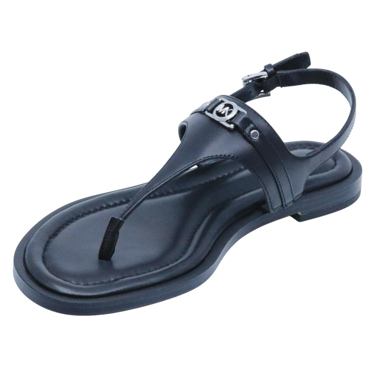 Sandalo infradito Michael Kors Mandy in pelle nera 