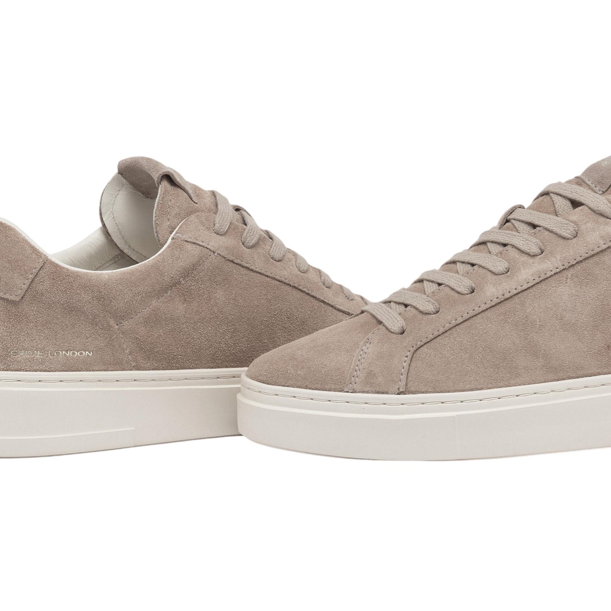 Crime London Extralight 15802 sneaker uomo in camoscio tortora 